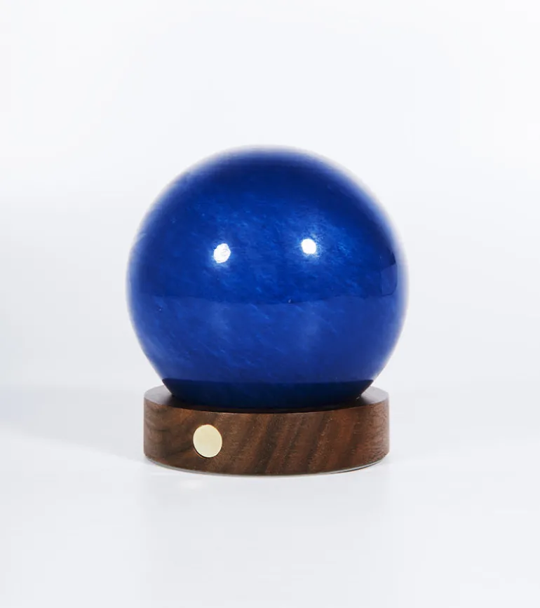 Veilleuse astrale en verre
