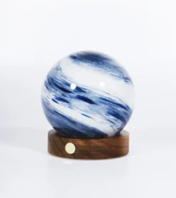 Veilleuse astrale en verre