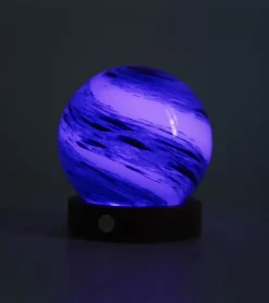 Veilleuse astrale en verre