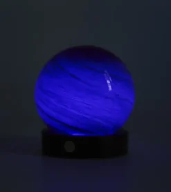 Veilleuse astrale en verre
