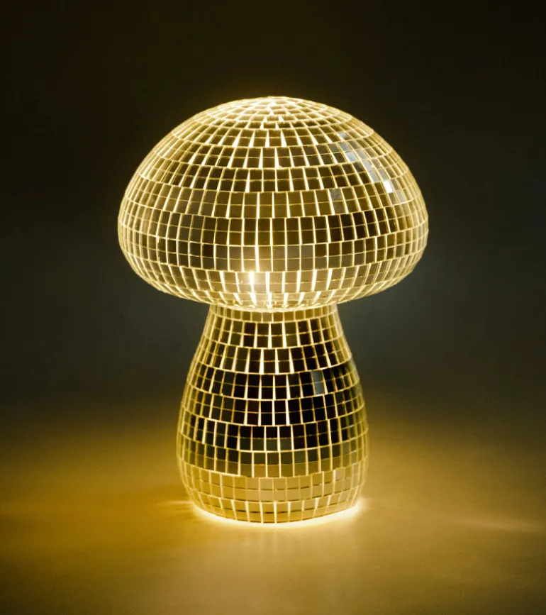Veilleuse champignon disco