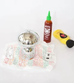 Veilleuse champignon disco