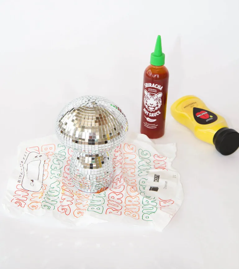 Veilleuse champignon disco